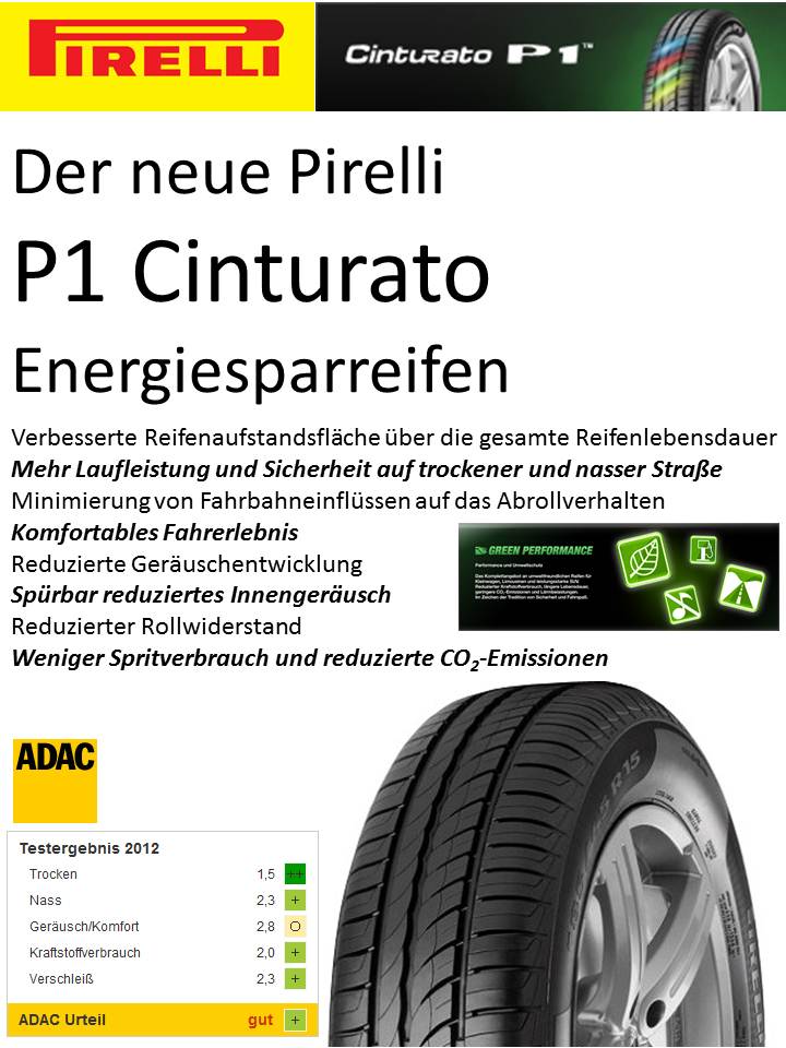 P1 Cinturato 2012